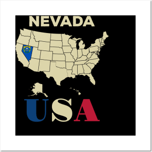 Nevada Posters and Art